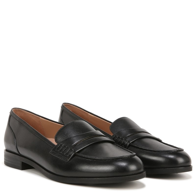 Naturalizer Women's Mia Loafers (Black Leather) - Size 9.0 M