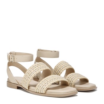 white mountain gold glitter sandals