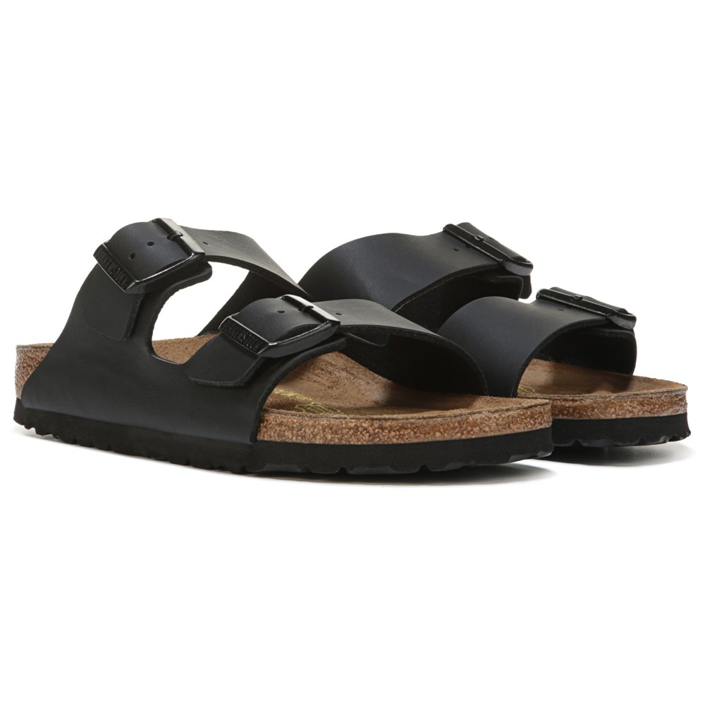 Mens Birkenstock sandals size 8,'black straps