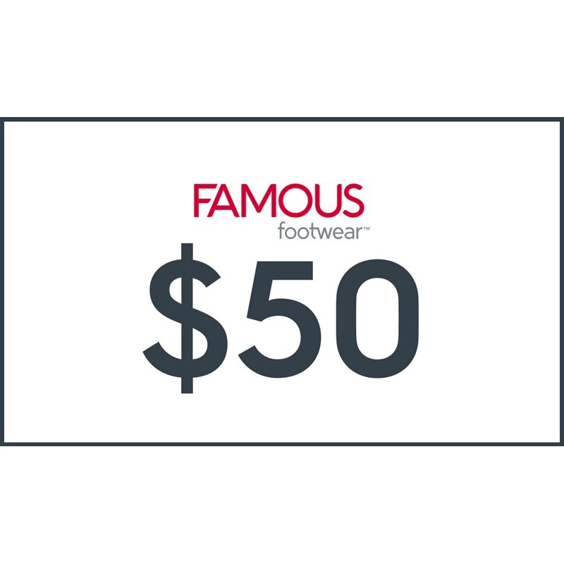 Famous Footwear Gift Card Famous Footwear