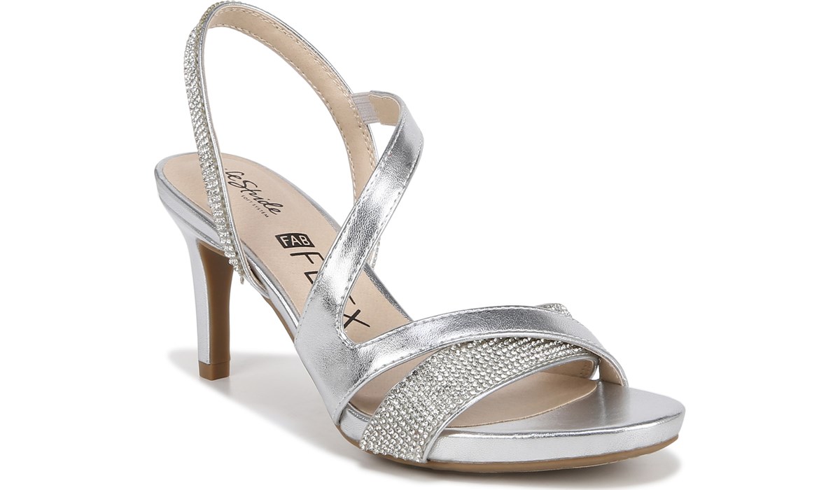 LifeStride Women's Mia Glitz Medium/Wide Dress Sandal | Famous Footwear