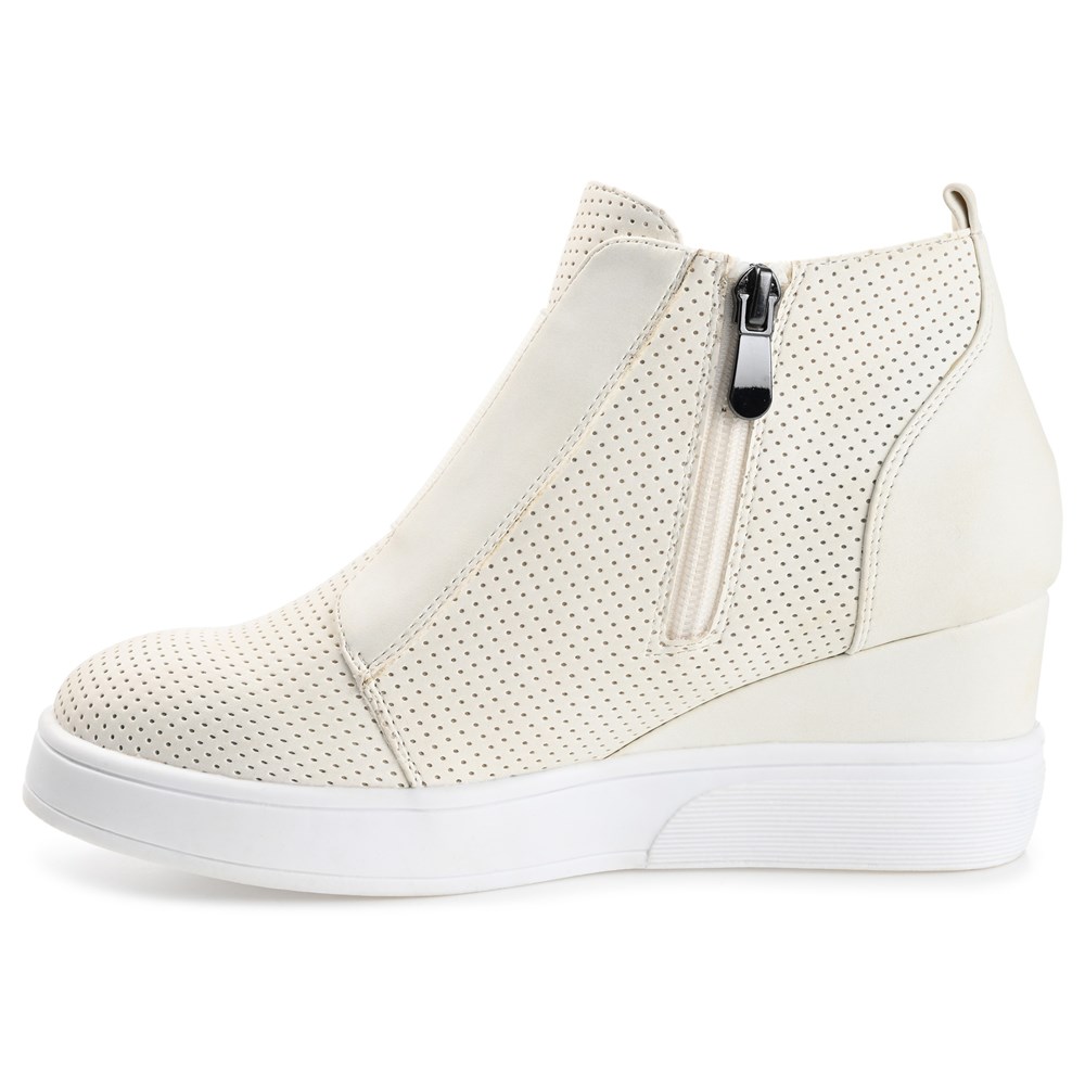 Journee collection journee collection best sale clara women's wedge sneakers