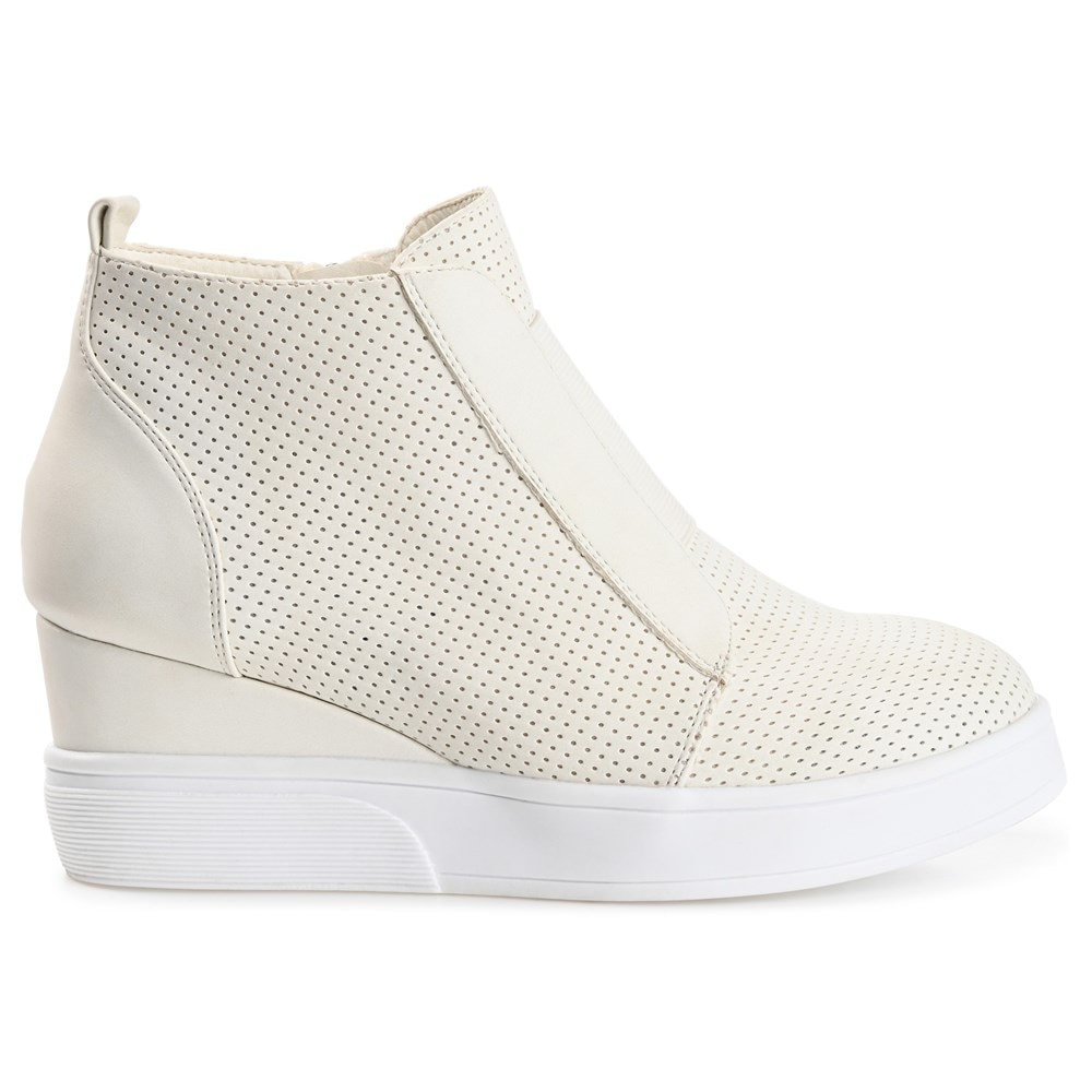 Journee collection journee collection sales clara women's wedge sneakers