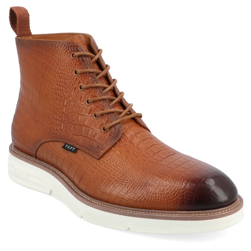 Taft 365 Men's Model 009 Plain Toe Lace Up Boots (Honey) - Size 11.5 M