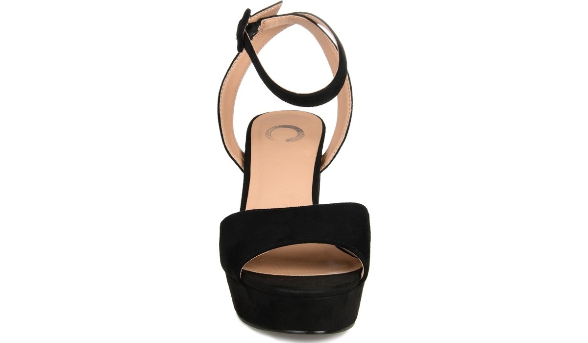 Journee Collection Women's Nairri Wide Platform Sandal | Famous Footwear