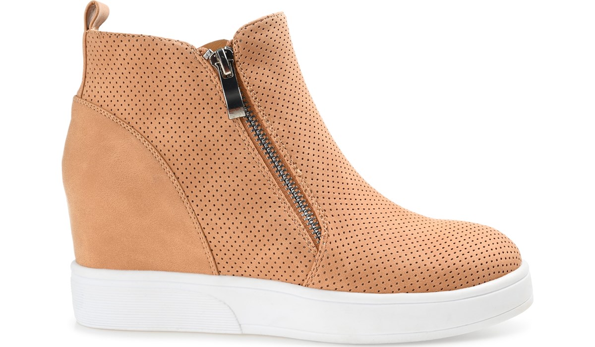 Journee Collection Women's Pennelope Wide Wedge Sneaker | Famous Footwear