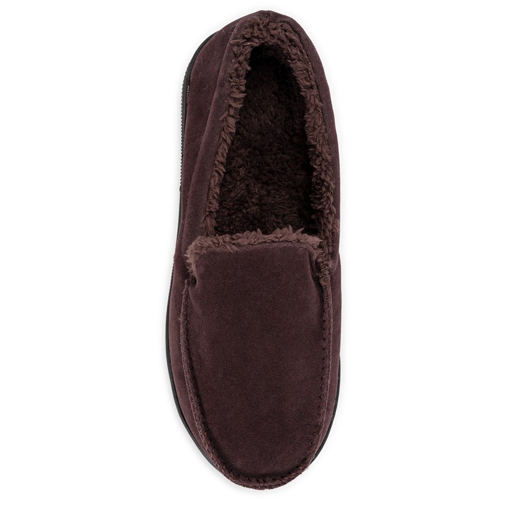 Muk Luks Men's Faux Suede Moccasin Slipper