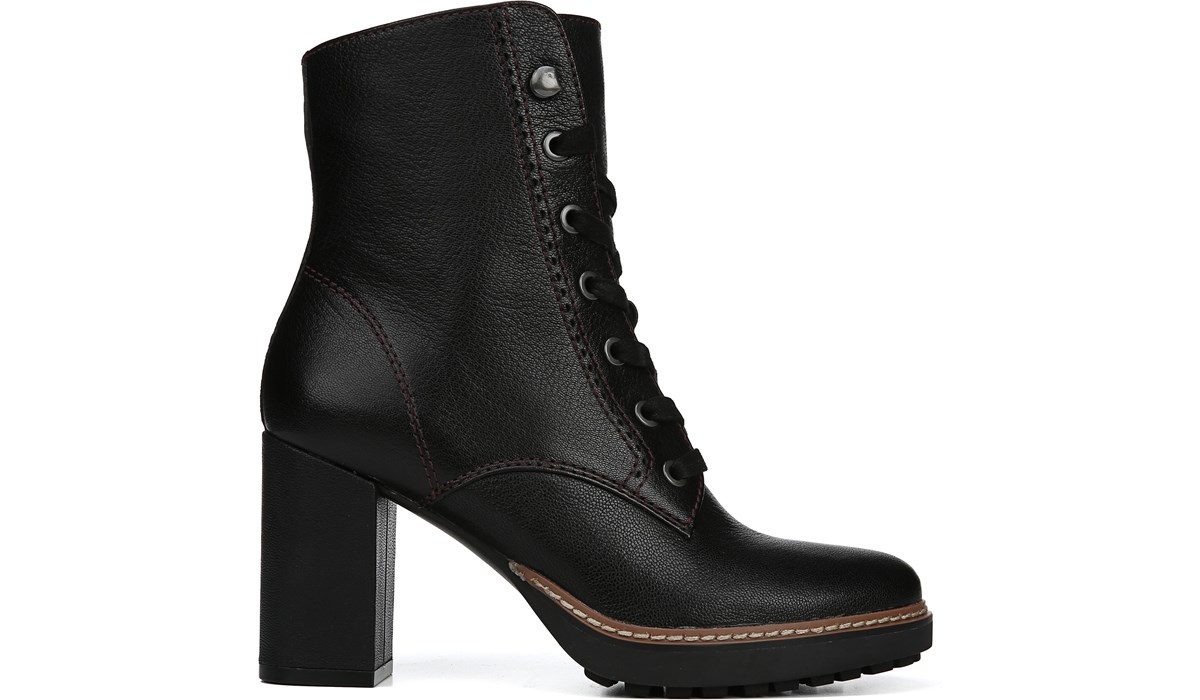 naturalizer lace up boots