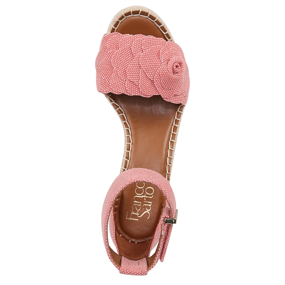 Women's sandals with discount flower on top