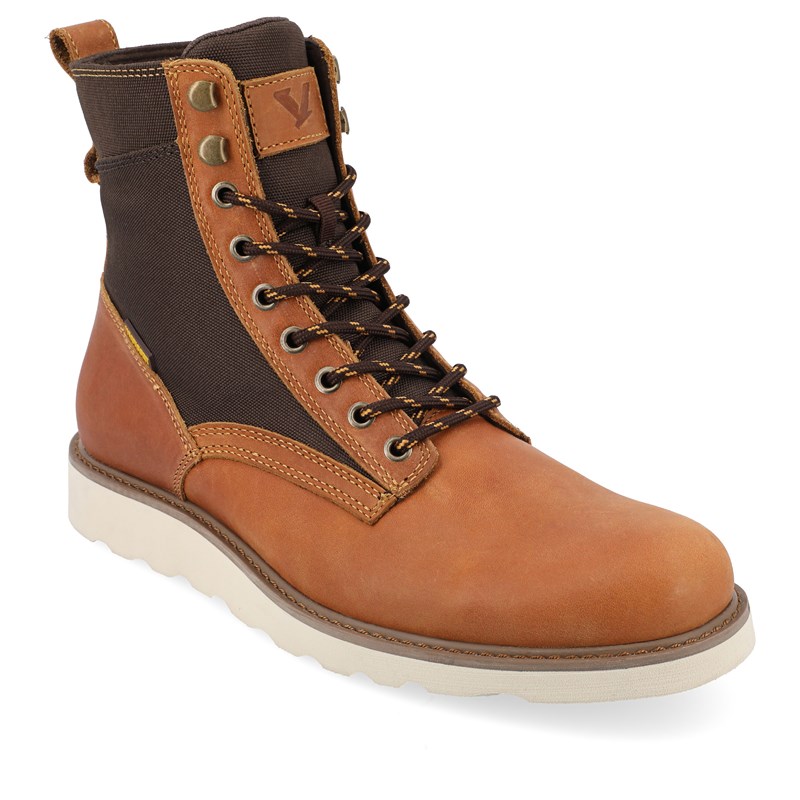 Territory Men's Elevate Water Resistant Lace Up Boots (Chestnut) - Size 11.5 M