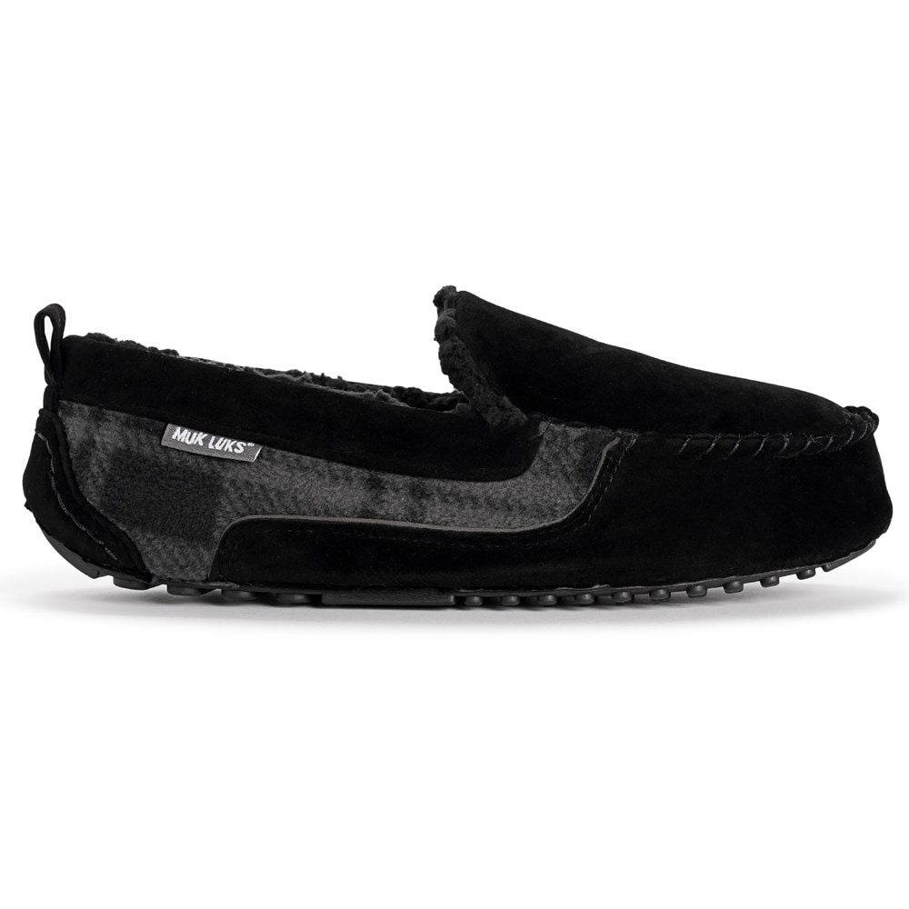 Muk luks best sale men's moccasin slippers