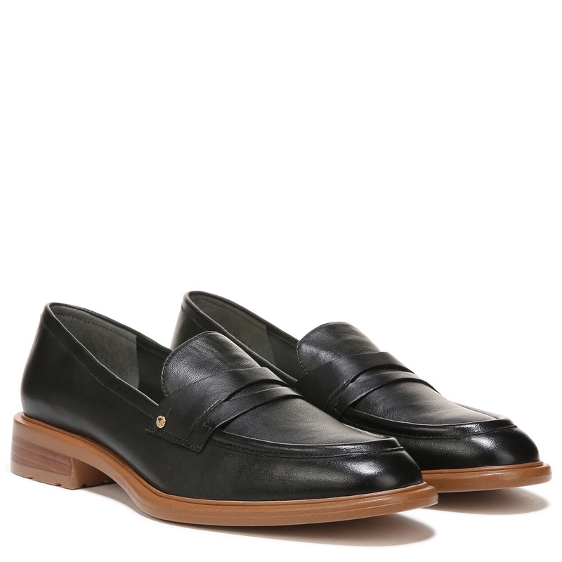 Franco Sarto Women's Edith 2 Loafers (Black Leather) - Size 7.5 W