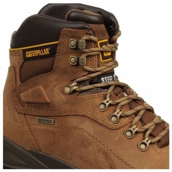 Caterpillar Men s Diagnostic High Waterproof Steel Toe Work Boot Famous Footwear