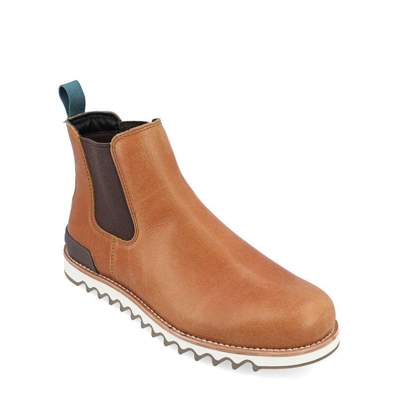 Territory Men's Yellowstone Water Resistant Chelsea Boots (Chestnut Leather) - Size 11.5 M