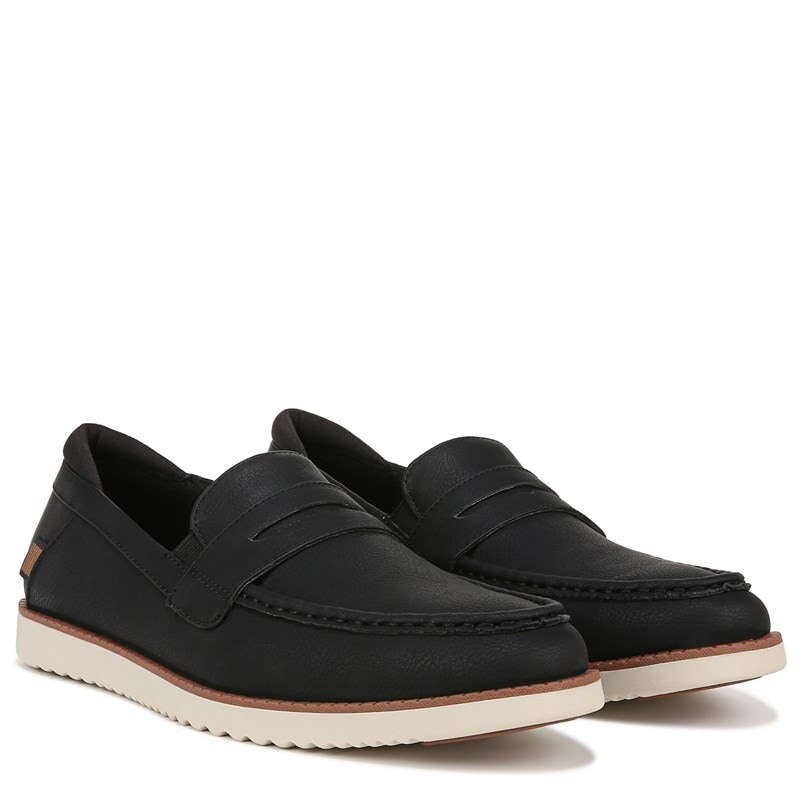 Dr scholl's black loafers on sale