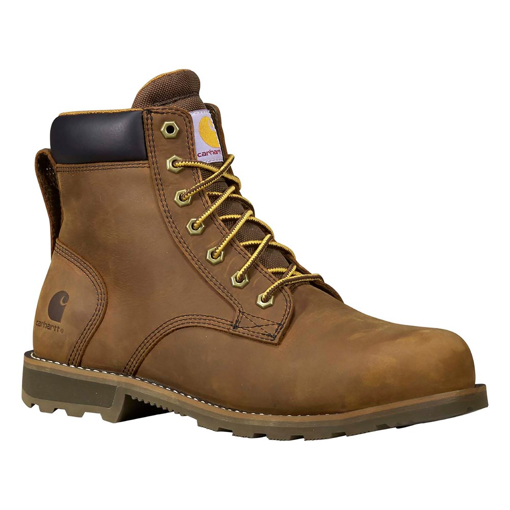 Carhartt 6 Frontier Water Resistant Steel Toe Boots Men s Brown