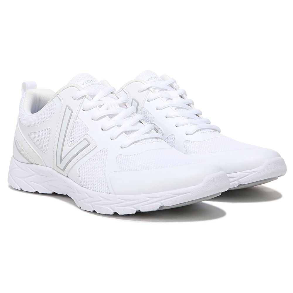 Vionic Miles Women's Sneakers 11W White. high quality