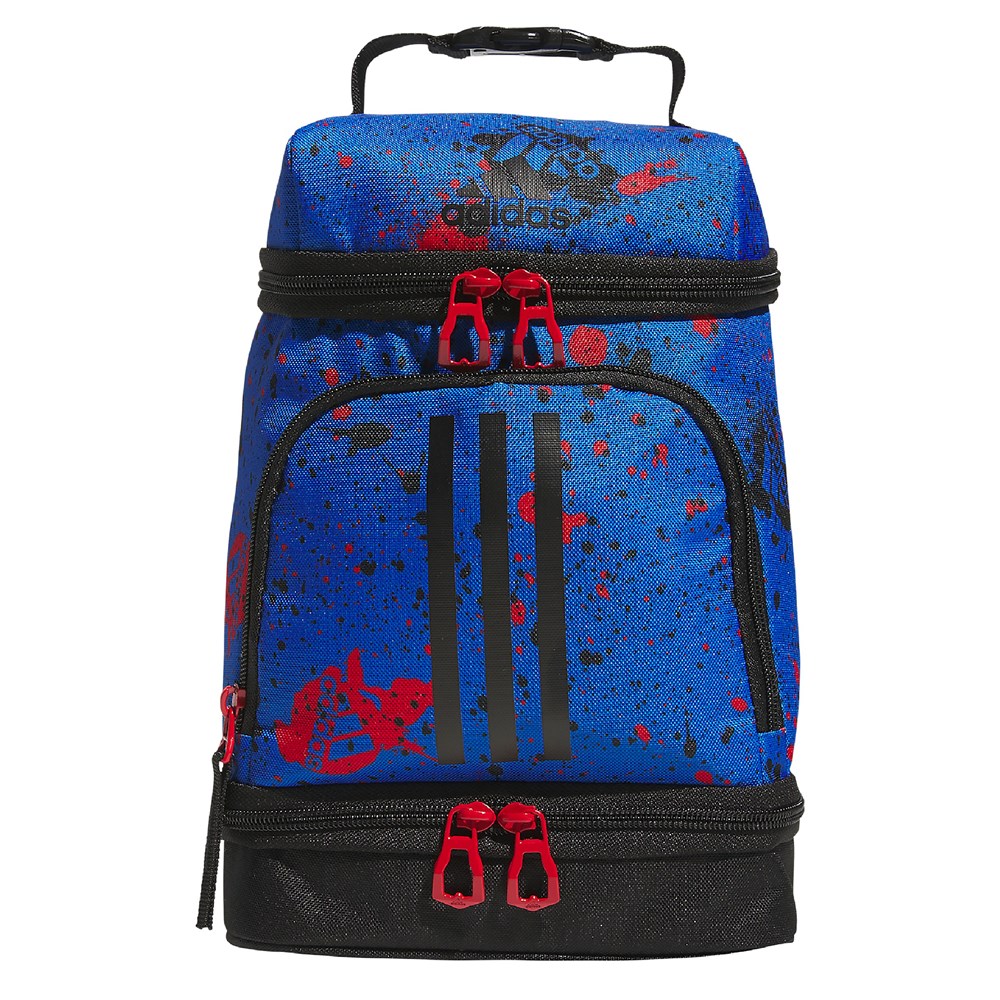 Adidas Excel 2 Lunch Bag Splatter Bright Royal Black Better Scarlet