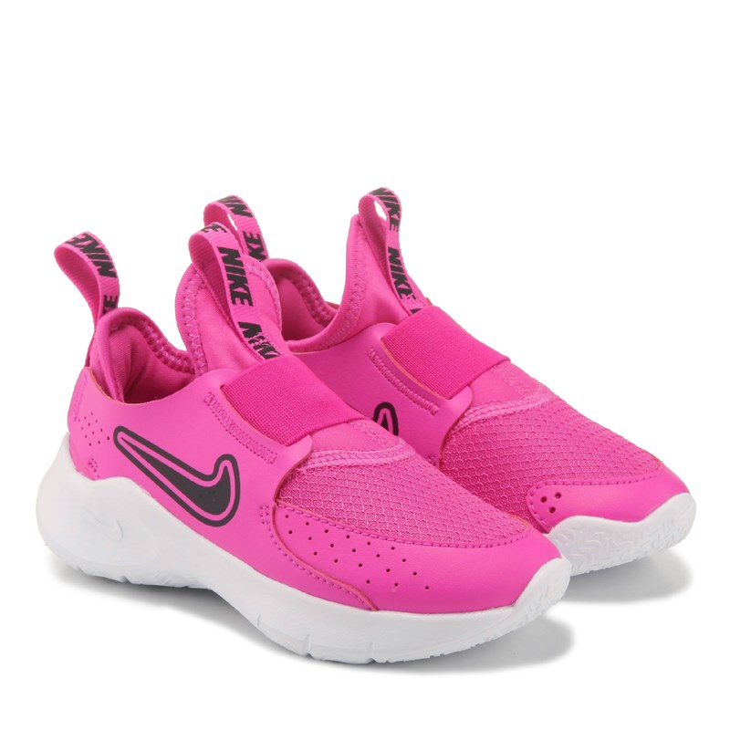 Nike Kids' Flex Runner 3 Slip On Running Shoe Toddler/Little Kid Shoes (Laser Pink/Black) - Size 9.0 M