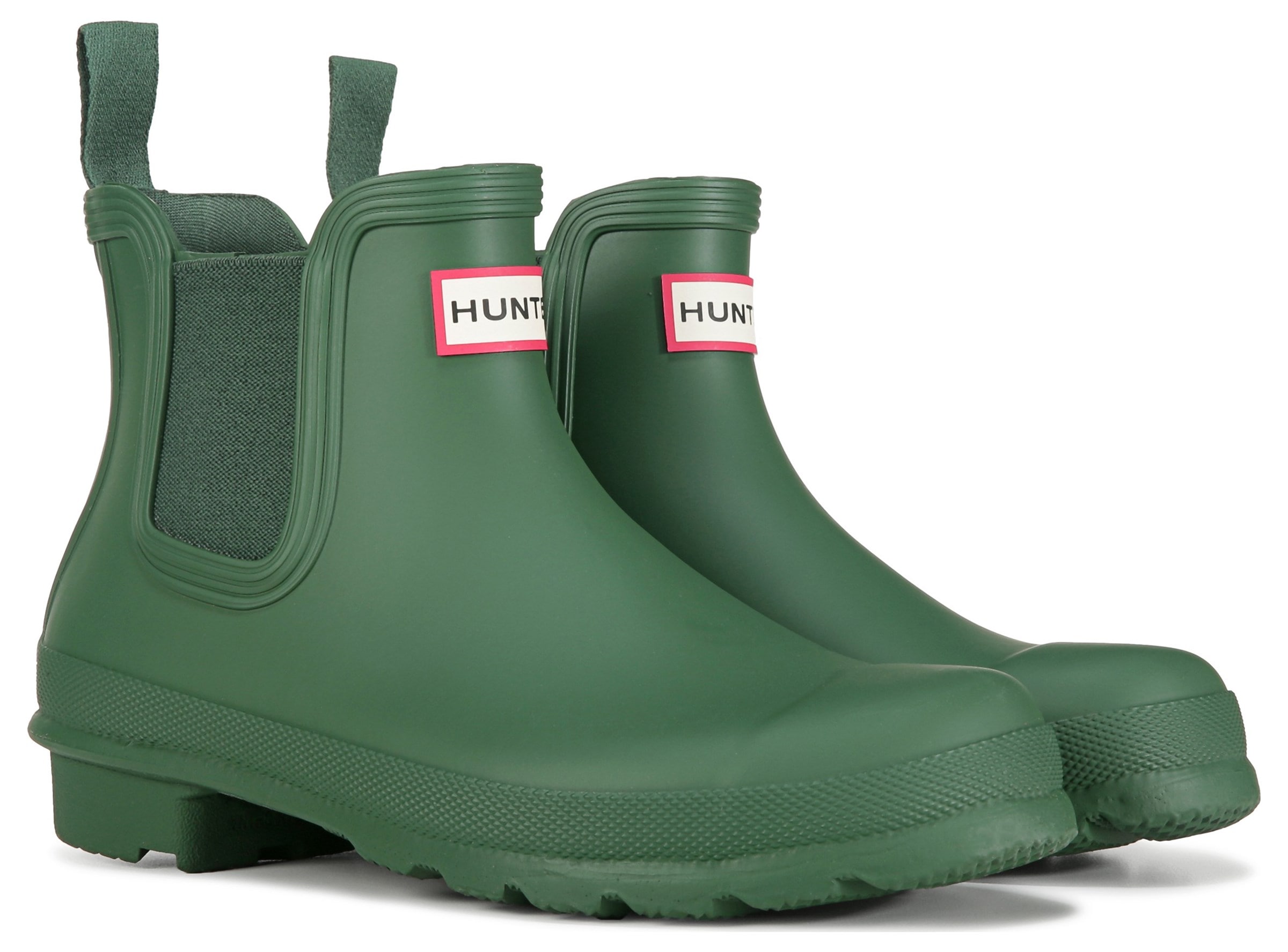 Hunter heel chelsea outlet boots