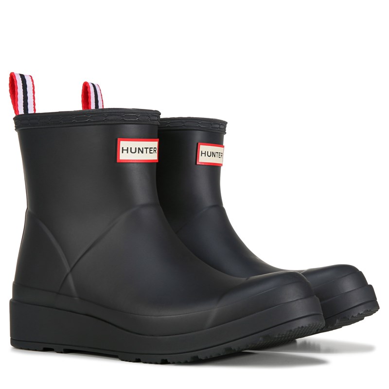 Hunter Women's Play Short Rain Boots (Black) - Size 10.0 M