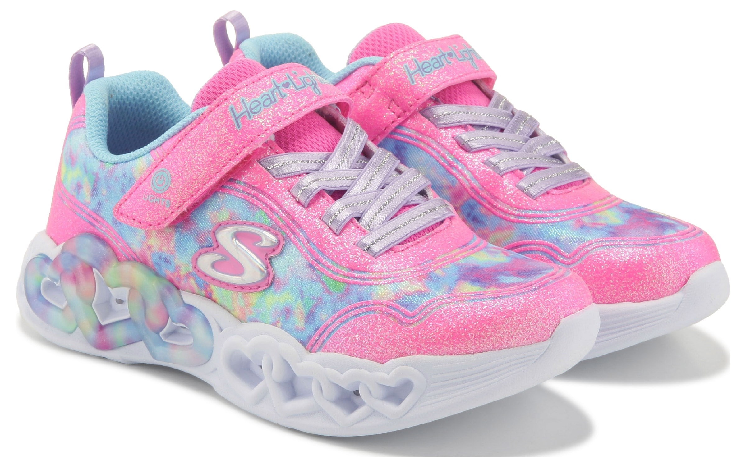 Skechers Kids Heart Lights Light Up Sneaker Little Big Kid Famous Footwear