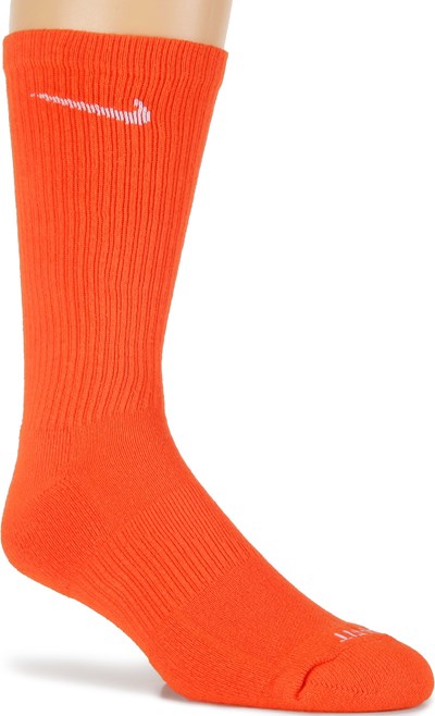 Neon orange outlet nike socks