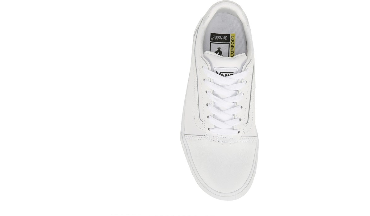 women's ward deluxe leather low top sneaker