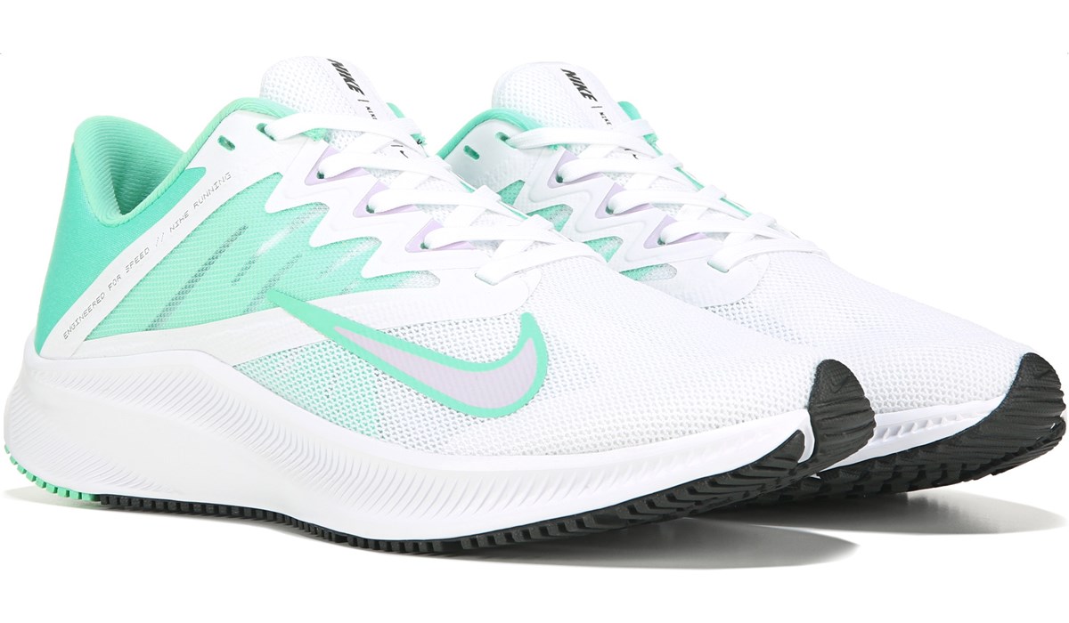 Nike Women's Quest 3 Running Shoe White 