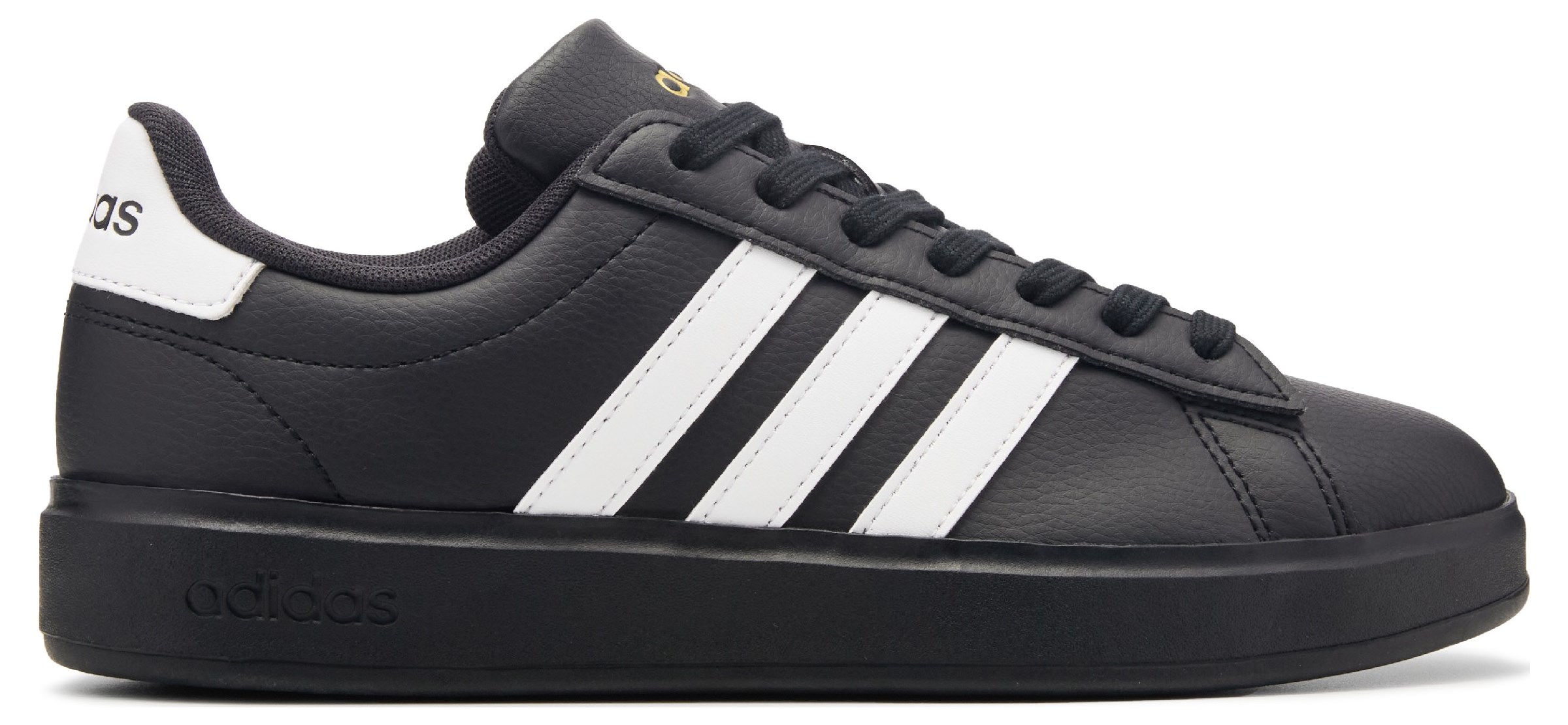 Adidas sneakers womens black and white deals