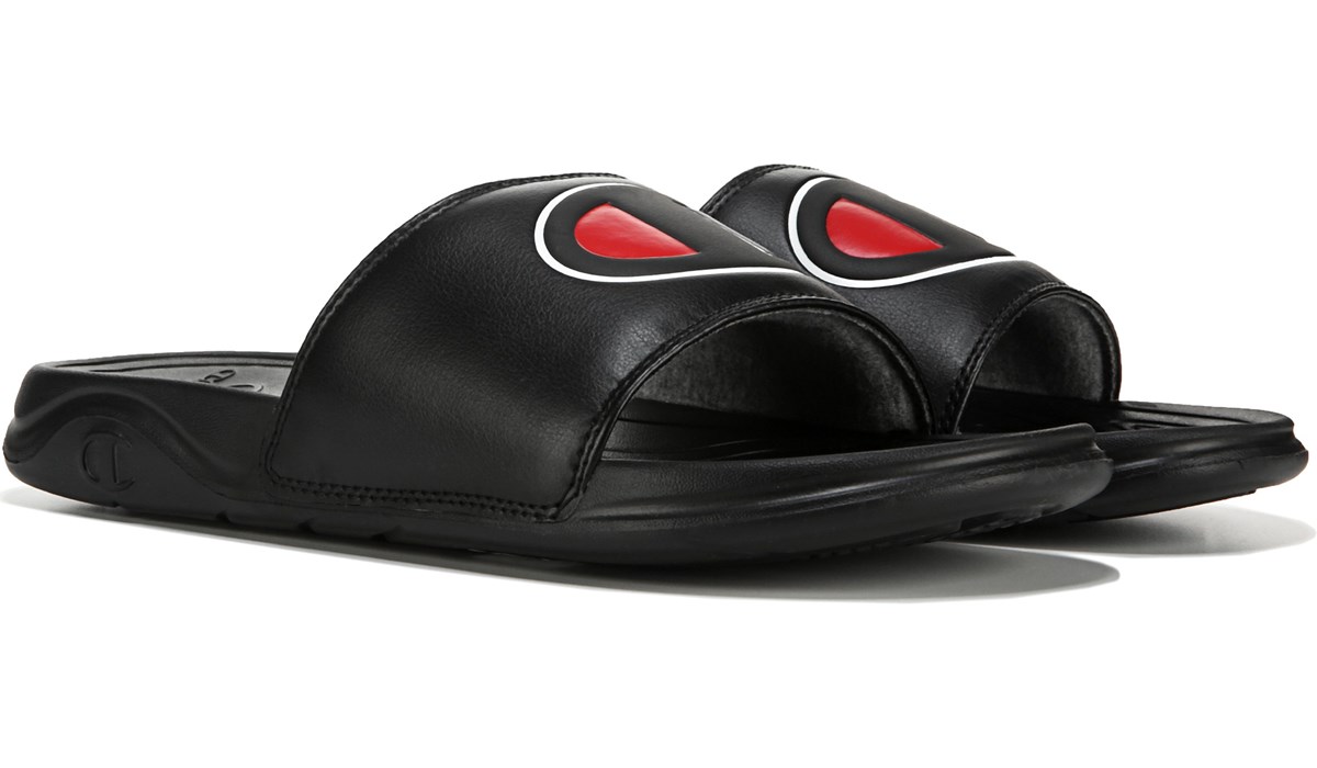 famous footwear champion slides