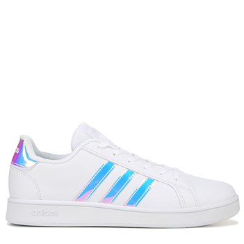 women's adidas grand court iridescent