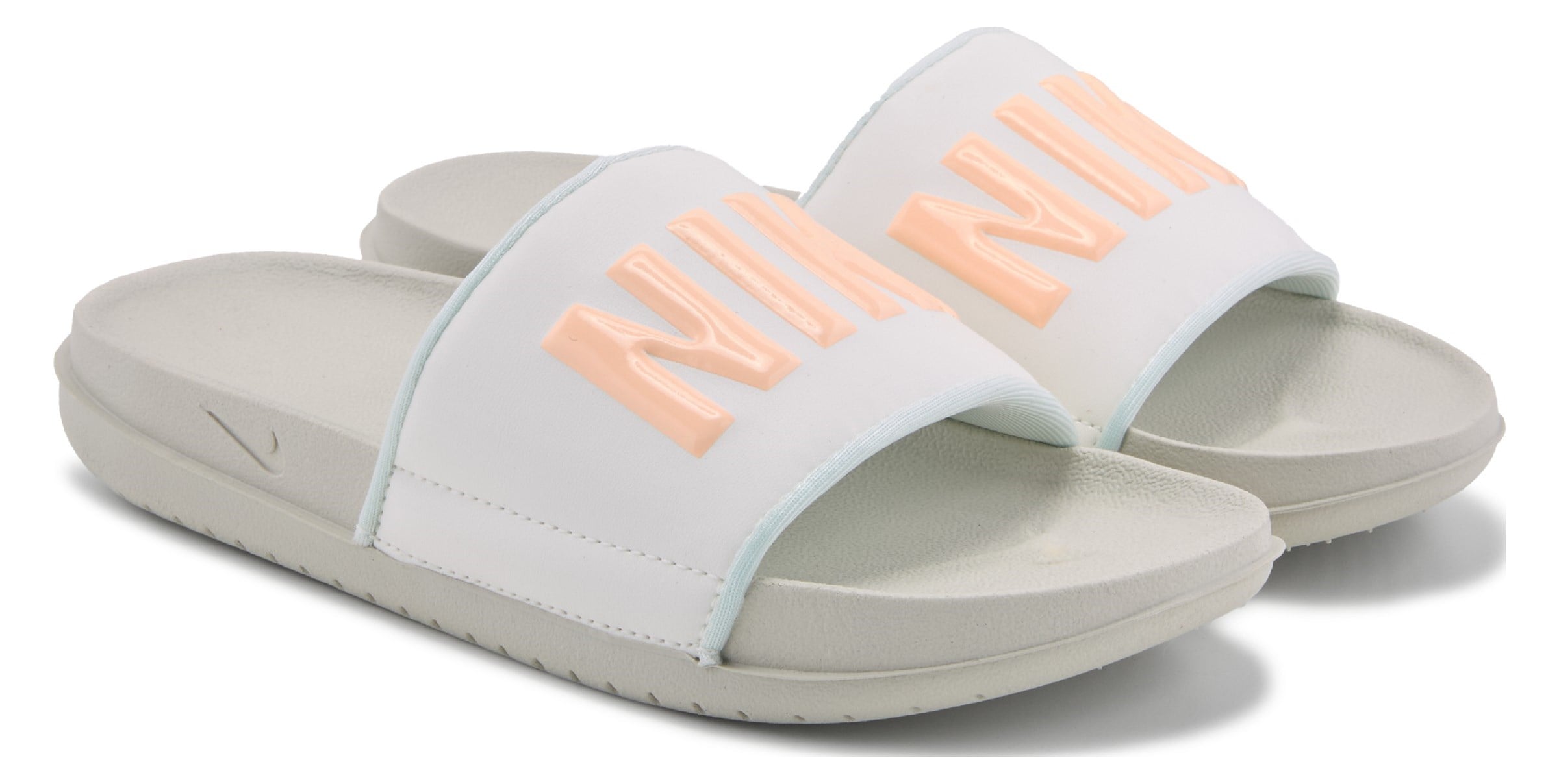 Nike white flip flops womens online