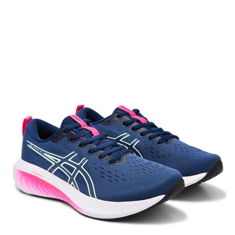 ASICS Women's Gel Excite 10 Running Shoes (Blue/Pink) - Size 11.0 B