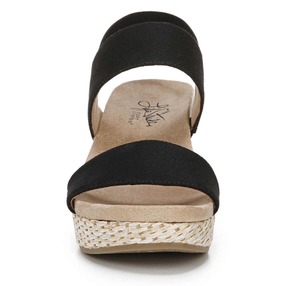 LifeStride Women's Delta Medium/Wide Wedge Sandal | Famous Footwear