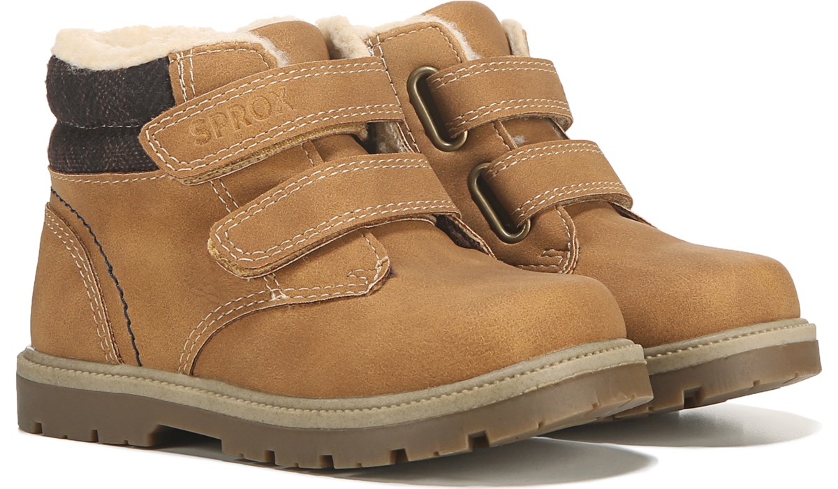 Sprox Kids' Lil Hiker Boot Toddler Tan, Boots, Famous Footwear