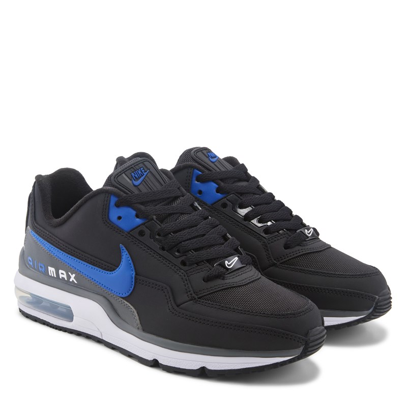 Nike Men's Air Max Ltd 3 Sneakers (Black/Blue) - Size 9.5 M