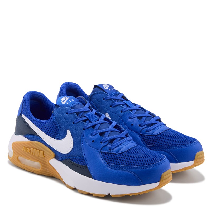 Nike Men's Air Max Excee Sneakers (Blue/White/Gum) - Size 8.5 M