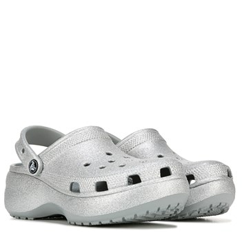 women's grey crocs