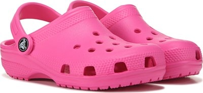 fur lined crocs youth