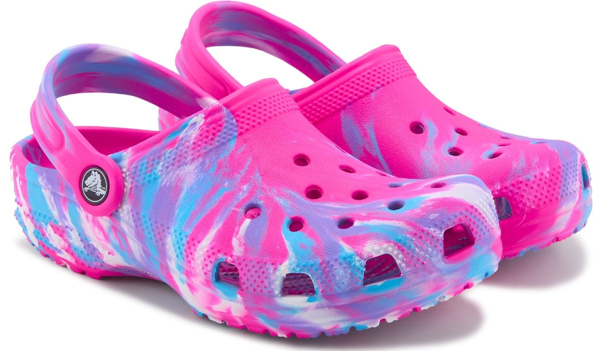 Crocs pink and blue online