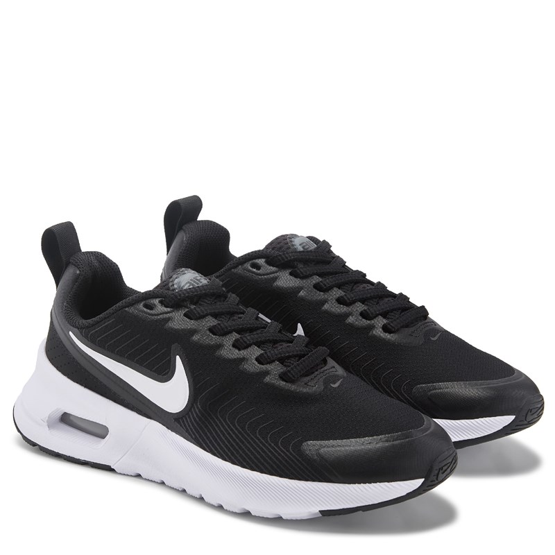 Nike Women's Air Max Nuaxis Sneakers (Black/White) - Size 9.0 M