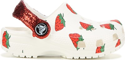 famous footwear strawberry crocs