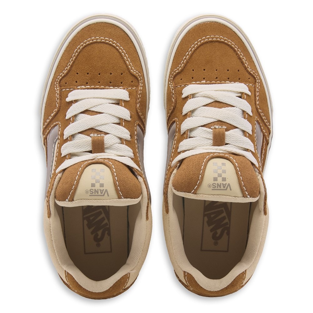 Brown vans for women best sale