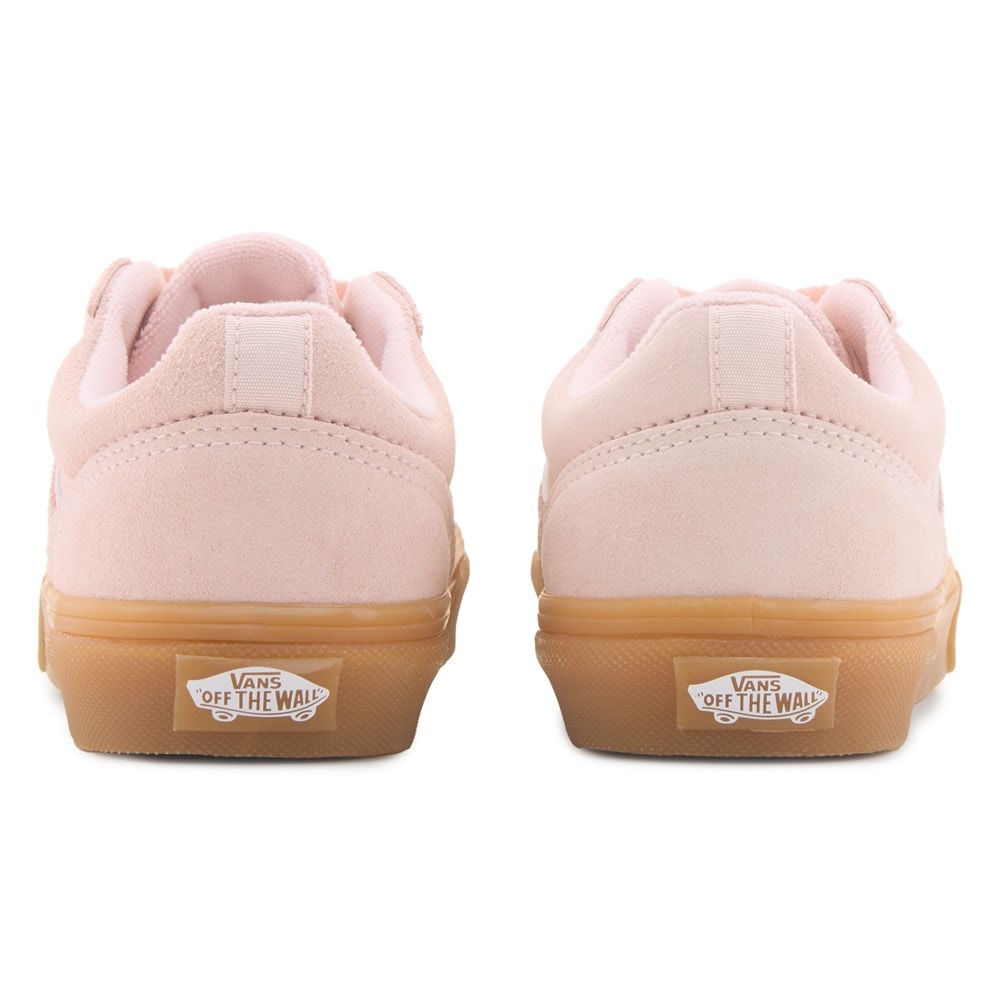 High quality Vans The Authentic Low Womens Shoe Sneakers Size 10 Pink white Leather/Canvas