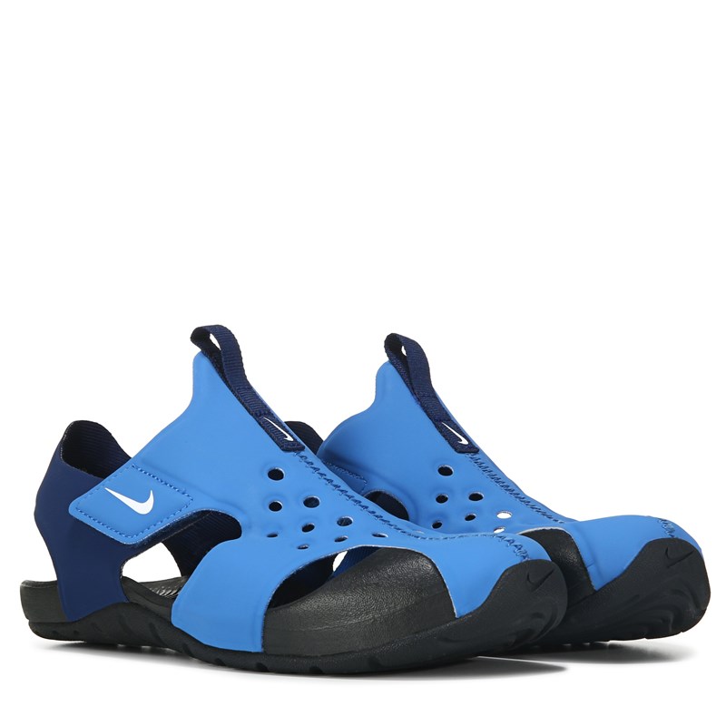 Nike Kids' Sunray Protect 2 Sandal Little Kid Sandals (Blue/Black) - Size 1.0 M -  943826-403