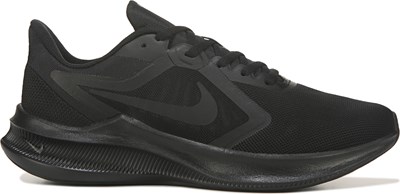 all black nike running shoes