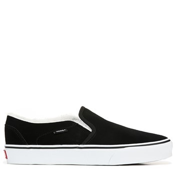 vans womens slip ons grey