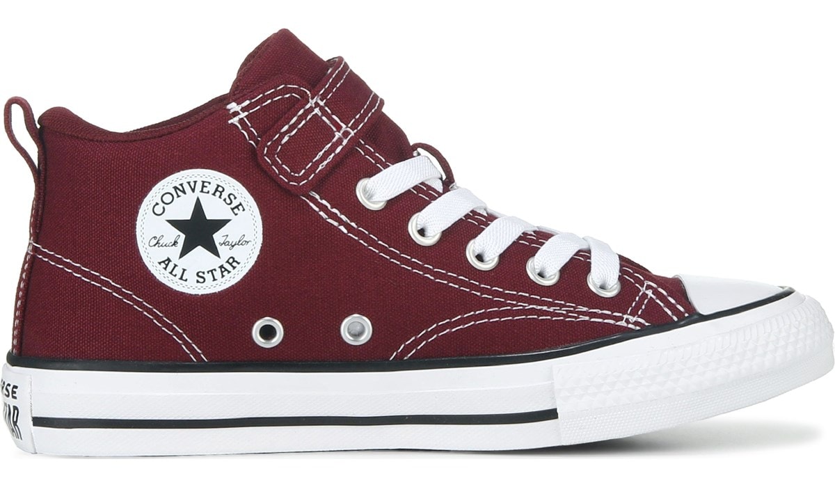 Burgundy sale converse kids