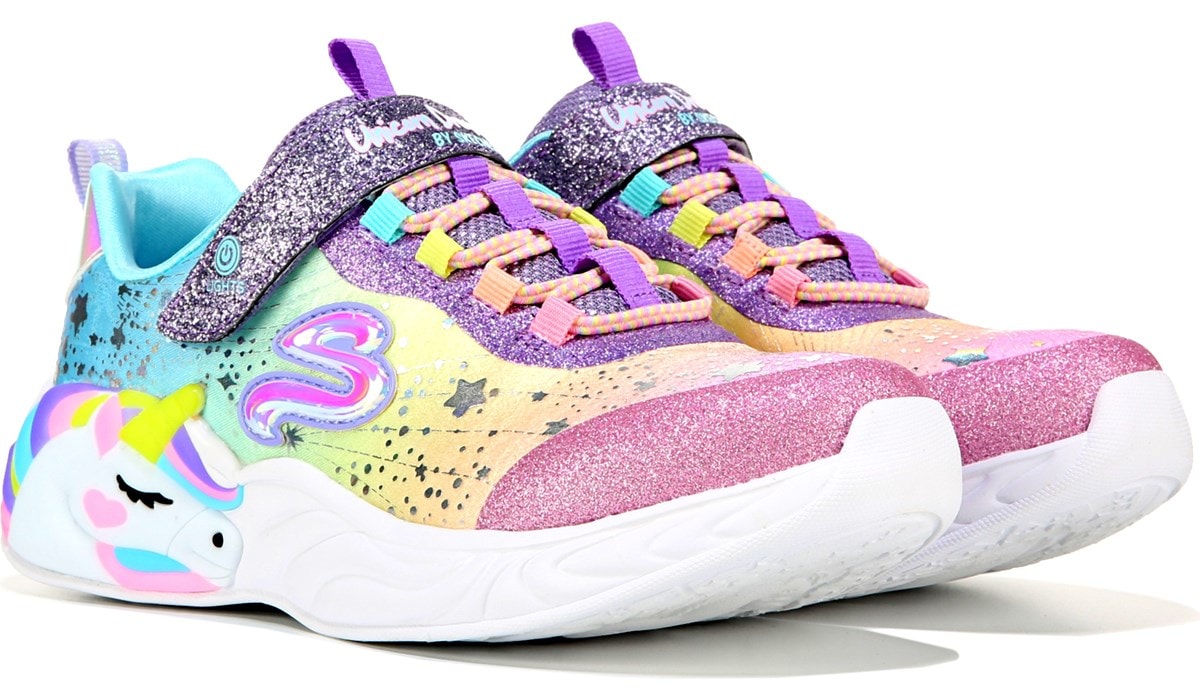 lomme efterskrift Accord Skechers Kids' Unicorn Dreams Light Up Sneaker Little/Big Kid | Famous  Footwear